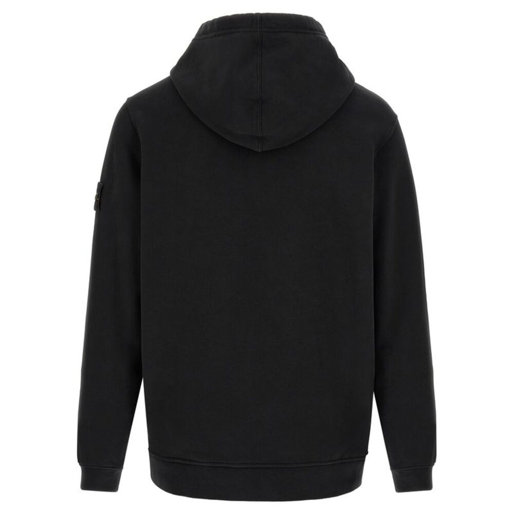 Stone Island Men 'Badge Stone Island' Hoodie - Picture 2 of 4